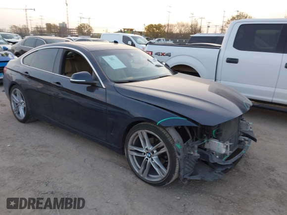 2018 BMW 4 Series 430i with VIN WBA4J1C5XJBG80412, listed as a IAAI auction lot 41788641 with 116,464 mi miles and . Bid and sale history available at carsss.com. Image 1.