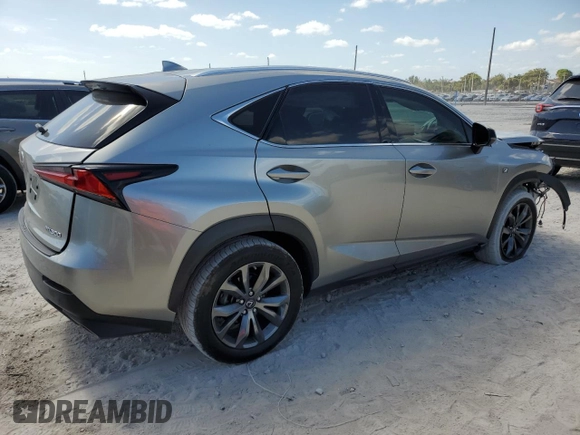 2021 Lexus NX 300 F Sport z VIN JTJSARBZ2M2183995, wystawiony jako Copart lot #54525445 z przebiegiem 67 341 mil mil oraz Szkoda całkowita • Salvage title. Historia ofert i sprzedaży dostępna na DreamBid. Obrazek 3.