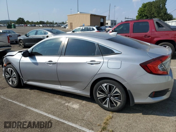 2017 Honda Civic EX-T with VIN 19XFC1E38HE013981, listed as a Copart auction lot 69820144 with 114,893 mi miles and Salvage Title. Bid and sale history available at DreamBid. Image 2.