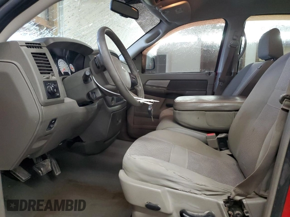 2008 Dodge 1500 ST with VIN 1D7HU18208J192745, listed as a Copart auction lot 45795295 with 201,985 mi miles and Salvage Title. Bid and sale history available at DreamBid. Image 7.