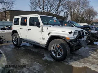 2022 Jeep Wrangler Unlimited Sahara z VIN 1C4HJXEN4NW254182, wystawiony jako Copart lot #45966425 z przebiegiem Nie podano mil oraz Szkoda całkowita • Salvage title. Historia ofert i sprzedaży dostępna na DreamBid. Obrazek 4.