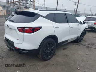 2019 Chevrolet Blazer RS z VIN 3GNKBERS8KS647477, wystawiony jako IAAI lot #42035058 z przebiegiem 81 205 mil mil oraz . Historia ofert i sprzedaży dostępna na DreamBid. Obrazek 4.