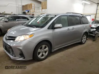 2018 Toyota Sienna LE Auto Access Seat with VIN 5TDKZ3DCXJS955049, listed as a Copart auction lot 56515175 with 75,293 mi miles and Salvage title. Bid and sale history available at DreamBid. Image 1.