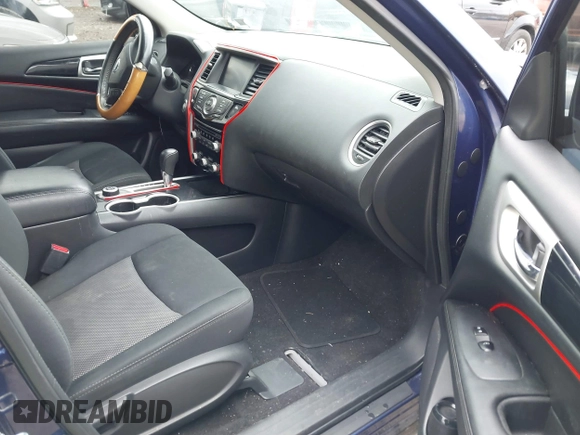 2018 Nissan Pathfinder SV with VIN 5N1DR2MM4JC625898, listed as a IAAI auction lot 41732504 with 118,778 mi miles and . Bid and sale history available at DreamBid. Image 5.