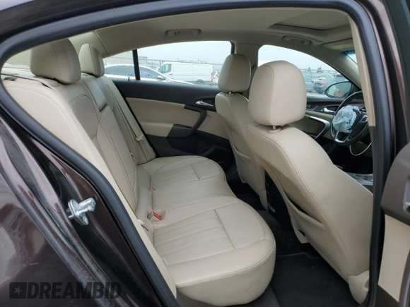2011 Buick Regal CXL Turbo TO3 with VIN W04GX5GV3B1050715, listed as a Copart auction lot 46130405 with 127,071 mi miles and Salvage Title. Bid and sale history available at carsss.com. Image 10.