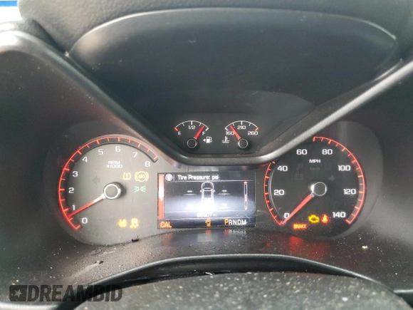 2016 GMC Canyon 2WD SLT with VIN 1GTG5DE39G1191139, listed as a Copart auction lot 47190445 with 95,307 mi miles and Salvage Title. Bid and sale history available at carsss.com. Image 9.