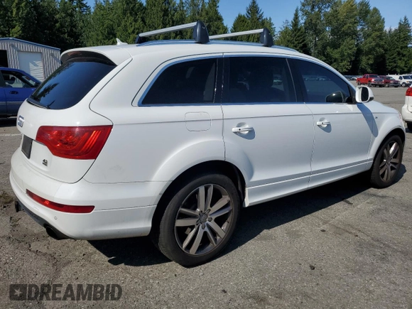 2010 Audi Q7 z VIN WA1DVAFE3AD008027, wystawiony jako Copart lot #59165825 z przebiegiem 158 040 mil mil oraz Czysty tytuł • Clean title. Historia ofert i sprzedaży dostępna na DreamBid. Obrazek 3.