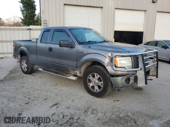 2009 Ford F-150 STX with VIN 1FTRX14859FA96761, listed as a Copart auction lot 44344185 with 100,158 mi miles and Salvage Title. Bid and sale history available at carsss.com. Image 4.