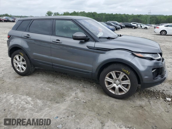 2018 Land Rover Range Rover Evoque SE with VIN SALVP2RX9JH289016, listed as a Copart auction lot 54585895 with 59,453 mi miles and Salvage Title. Bid and sale history available at DreamBid. Image 4.