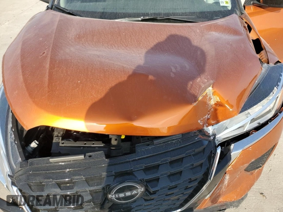 2024 Nissan Kicks SV with VIN 3N1CP5CV7RL561747, listed as a Copart auction lot 42876005 with 10,423 mi miles and Salvage Title. Bid and sale history available at DreamBid. Image 13.