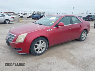 2008 Cadillac CTS RWD w/1SA with VIN 1G6DF577680197352, listed as a IAAI auction lot 41939800 with 188,667 mi miles. Bid and sale history available at carsss.com. Image 2.