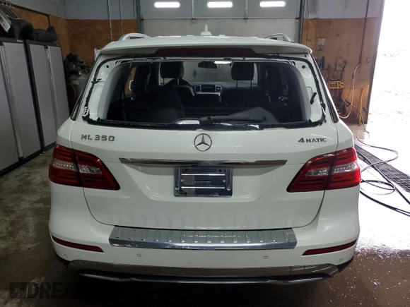 2012 Mercedes-Benz M ML 350 with VIN 4JGDA5HB9CA013647, listed as a Copart auction lot 54341265 with 167,514 mi miles and Clean Title. Bid and sale history available at carsss.com. Image 6.