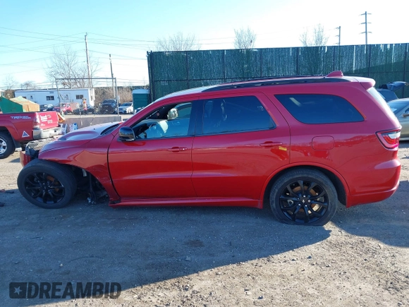 2020 Dodge Durango GT Plus with VIN 1C4RDJDG1LC146788, listed as a IAAI auction lot 41684655 with 78,823 mi miles and . Bid and sale history available at DreamBid. Image 14.