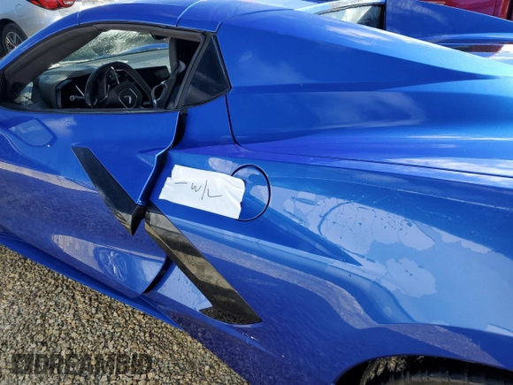 2020 Chevrolet Corvette 3LT with VIN 1G1Y83D42L5111871, listed as a Copart auction lot 73937614 with 26,692 mi miles and Non Repairable. Bid and sale history available at carsss.com. Image 12.
