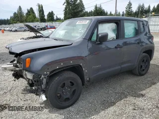 2021 Jeep Renegade Freedom z VIN ZACNJDAB7MPN34684, wystawiony jako Copart lot #65636155 z przebiegiem Nie podano mil oraz Czysty tytuł • Clean title. Historia ofert i sprzedaży dostępna na DreamBid. Obrazek 1.