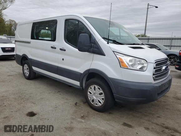 2017 Ford Transit z VIN 1FTYR1YM8HKA78211, wystawiony jako Copart lot #53779825 z przebiegiem 16 834 mil mil oraz Szkoda całkowita • Salvage title. Historia ofert i sprzedaży dostępna na DreamBid. Obrazek 4.