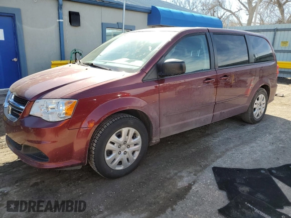 2017 Dodge Grand Caravan SE z VIN 2C4RDGBG8HR780460, wystawiony jako Copart lot #46663825 z przebiegiem 90 157 mil mil oraz Szkody całkowita. Historia ofert i sprzedaży dostępna na DreamBid. Obrazek 1.