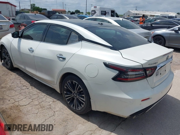 2019 Nissan Maxima SV with VIN 1N4AA6AVXKC370667, listed as a IAAI auction lot 42129403 with 79,471 mi miles and . Bid and sale history available at DreamBid. Image 3.