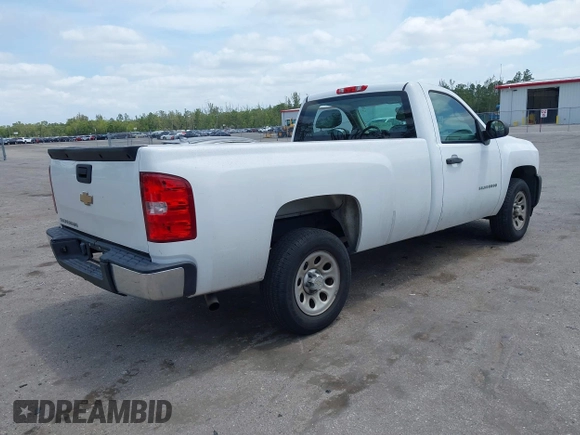 2011 Chevrolet Silverado 1500 Work Truck with VIN 1GCNCPEX2BZ206317, listed as a IAAI auction lot 42083621 with 191,284 mi miles and . Bid and sale history available at DreamBid. Image 4.