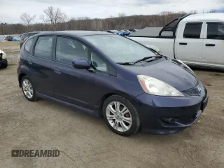 2010 Honda Fit Sport with VIN JHMGE8H42AC013515, listed as a Copart auction lot 53142415 with 122,764 mi miles and Clean Title. Bid and sale history available at carsss.com. Image 4.