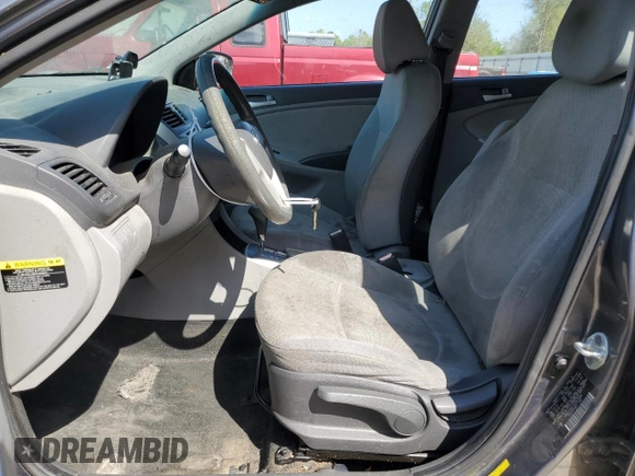 2013 Hyundai Accent GLS with VIN KMHCT4AE1DU307046, listed as a Copart auction lot 51236265 with 240,600 mi miles and Salvage Title. Bid and sale history available at carsss.com. Image 7.