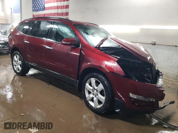 2017 Chevrolet Traverse LT with VIN 1GNKRGKD9HJ129049, listed as a Copart auction lot 44923115 with 149,695 mi miles and Salvage Title. Bid and sale history available at DreamBid. Image 4.