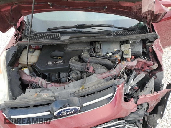 2013 Ford C-Max SEL with VIN 1FADP5BU3DL550877, listed as a Copart auction lot 53393705 with 184,879 mi miles and Salvage Title. Bid and sale history available at carsss.com. Image 14.