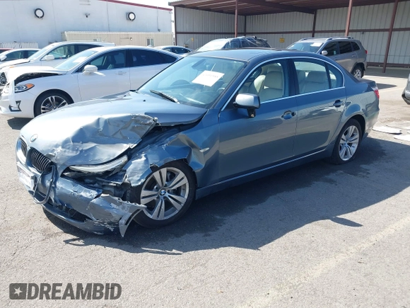 2010 BMW 5 Series 528i with VIN WBANU5C56AC128660, listed as a IAAI auction lot 41691585 with Not Provided miles and . Bid and sale history available at carsss.com. Image 18.