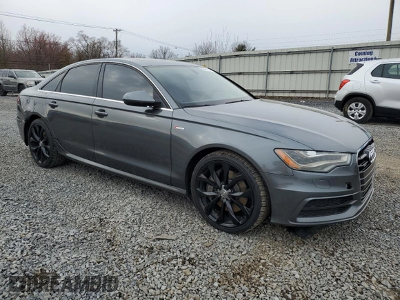 2014 Audi A6 Prestige z VIN WAUHGAFC7EN021991, wystawiony jako Copart lot #50460195 z przebiegiem Nie podano mil oraz Szkoda całkowita • Salvage title. Historia ofert i sprzedaży dostępna na DreamBid. Obrazek 4.