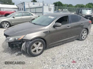 2015 Kia Optima LX с VIN 5XXGM4A71FG392855, выставлен на аукционе Copart как лот 56907375 с пробегом 140 621 миль миль и Списание • Salvage title. История ставок и продаж доступна на DreamBid. Изображение 1.