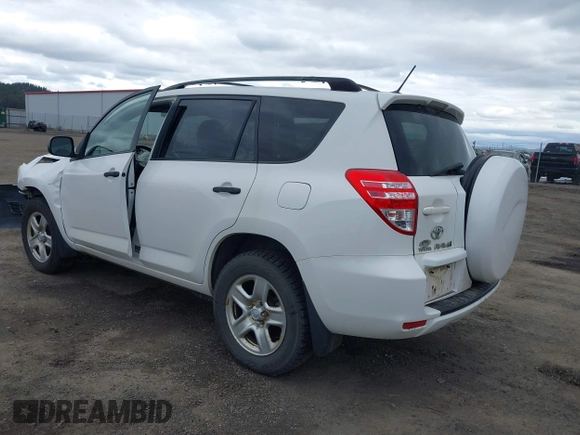 2010 Toyota RAV4 with VIN JTMBF4DVXAD029813, listed as a IAAI auction lot 41901574 with 102,596 mi miles. Bid and sale history available at carsss.com. Image 3.