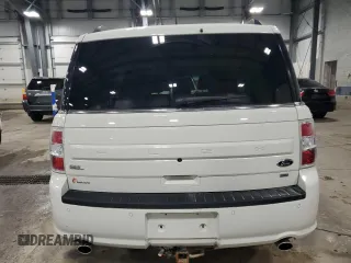 2013 Ford Flex SEL with VIN 2FMHK6C83DBD28854, listed as a Copart auction lot 51460265 with 145,941 mi miles and Salvage Title. Bid and sale history available at carsss.com. Image 6.