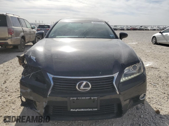 2015 Lexus GS 350 with VIN JTHBE1BL8FA007853, listed as a Copart auction lot 49053555 with 114,231 mi miles and Salvage title. Bid and sale history available at DreamBid. Image 5.