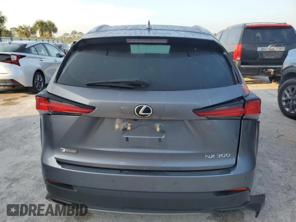 2021 Lexus NX 300 F Sport with VIN JTJSARDZ4M2237343, listed as a Copart auction lot 54105965 with 68,692 mi miles and Salvage title. Bid and sale history available at DreamBid. Image 6.