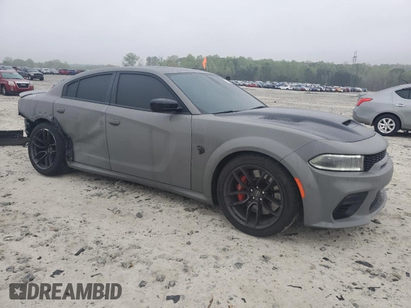 2023 Dodge Charger SRT Hellcat Widebody Jailbreak with VIN 2C3CDXL90PH642376, listed as a Copart auction lot 51655885 with 12,068 mi miles and Salvage Title. Bid and sale history available at carsss.com. Image 4.