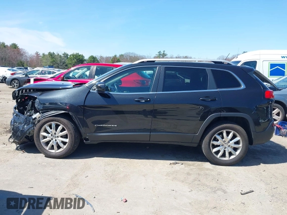 2014 Jeep Cherokee Limited with VIN 1C4PJMDS7EW247020, listed as a IAAI auction lot 42081243 with 46,499 mi miles. Bid and sale history available at carsss.com. Image 14.