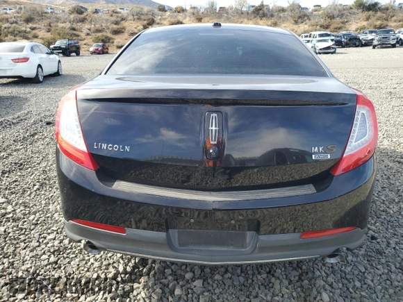 2014 Lincoln MKS with VIN 1LNHL9EK7EG606902, listed as a Copart auction lot 41837775 with 138,764 mi miles and Salvage Title. Bid and sale history available at DreamBid. Image 6.