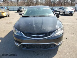 2015 Chrysler 200 C with VIN 1C3CCCEG6FN656473, listed as a Copart auction lot 51035755 with 66,500 mi miles and Salvage Title. Bid and sale history available at carsss.com. Image 5.