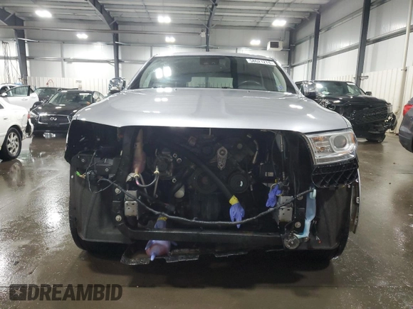 2016 Dodge Durango Citadel Anodized Platinum with VIN 1C4SDJETXGC466369, listed as a Copart auction lot 58621274 with 132,975 mi miles and Salvage title. Bid and sale history available at DreamBid. Image 5.