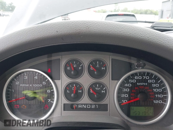 2008 Ford F-150 XLT with VIN 1FTPW14V88KD62523, listed as a IAAI auction lot 42502127 with 153,195 mi miles and . Bid and sale history available at DreamBid. Image 7.