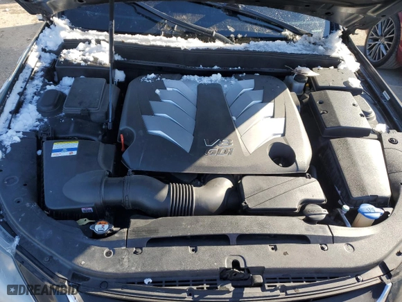 2012 Hyundai Genesis 5.0L with VIN KMHGC4DH8CU187154, listed as a Copart auction lot 84643684 with 0 mi miles and Salvage Title. Bid and sale history available at carsss.com. Image 11.