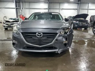 2014 Mazda 3 i SV with VIN JM1BM1T70E1156522, listed as a Copart auction lot 47558425 with 187,009 mi miles and Salvage Title. Bid and sale history available at DreamBid. Image 5.