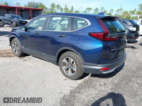 2020 Honda CR-V LX with VIN 2HKRW1H20LH410452, listed as a IAAI auction lot 42416541 with 46,229 mi miles and . Bid and sale history available at DreamBid. Image 3.