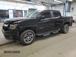 2019 Chevrolet Colorado 4WD LT with VIN 1GCGTCEN5K1186529, listed as a Copart auction lot 45798945 with 45,382 mi miles and Clean Title. Bid and sale history available at carsss.com. Image 1.