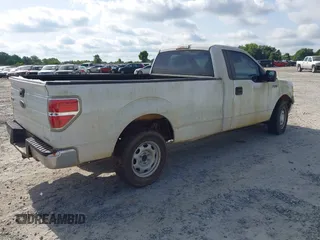 2013 Ford F-150 XL with VIN 1FTMF1CMXDKE37423, listed as a IAAI auction lot 42261679 with 185,759 mi miles and . Bid and sale history available at DreamBid. Image 4.
