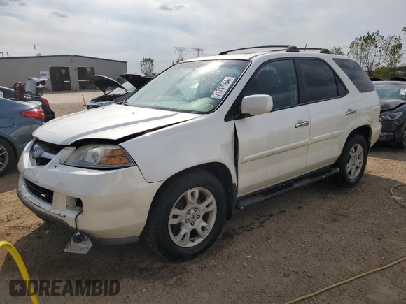 2004 Acura MDX Touring Pkg with VIN 2HNYD18674H534405, listed as a Copart auction lot 71747584 with 212,150 mi miles and Salvage Title. Bid and sale history available at carsss.com. Image 1.