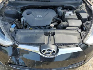 2012 Hyundai Veloster w/Black Int with VIN KMHTC6AD6CU080650, listed as a Copart auction lot 57844255 with Not provided miles and Salvage title. Bid and sale history available at DreamBid. Image 11.