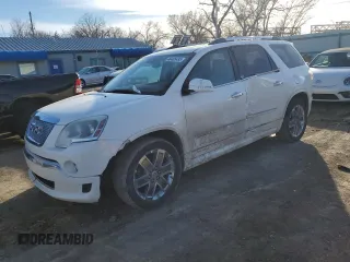 2012 GMC Acadia Denali z VIN 1GKKVTED7CJ311189, wystawiony jako Copart lot #46405495 z przebiegiem 184 613 mil mil oraz Szkoda całkowita • Salvage title. Historia ofert i sprzedaży dostępna na DreamBid. Obrazek 1.