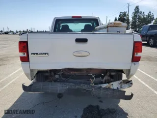 2006 Ford Ranger STX with VIN 1FTYR44U96PA54863, listed as a Copart auction lot 50100415 with 248,634 mi miles and Salvage Title. Bid and sale history available at carsss.com. Image 6.