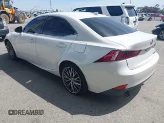 2016 Lexus IS 200t with VIN JTHBA1D25G5021039, listed as a IAAI auction lot 41938500 with 110,748 mi miles and . Bid and sale history available at DreamBid. Image 3.